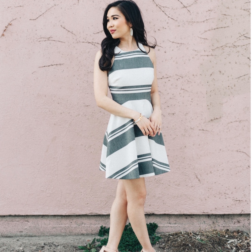 Elizabeth and James Magdalena Stripe Dress